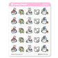 Off To School | Sticker Sheet