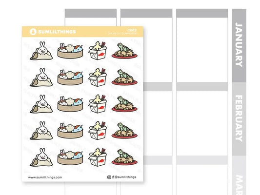 Oh My Lil' Dumpling | Sticker Sheet