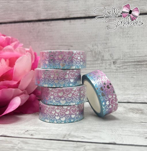 Ombre Hearts | Washi