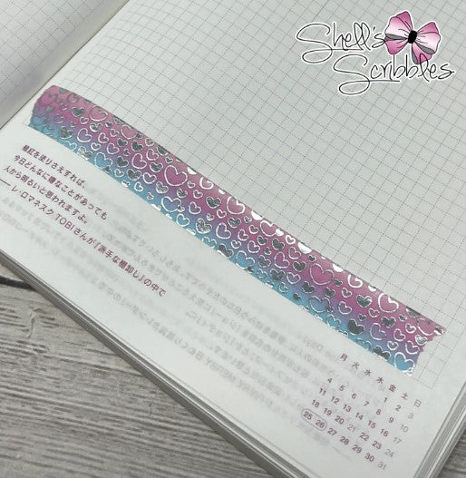 Ombre Hearts | Washi