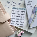 Organize + Declutter | Sticker Sheet