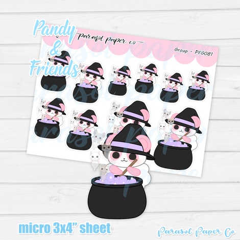 Pandy and Friends - Pandy's Cauldron | Sticker Sheet