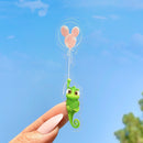 Pascal Mickey Balloon | Transparent Sticker