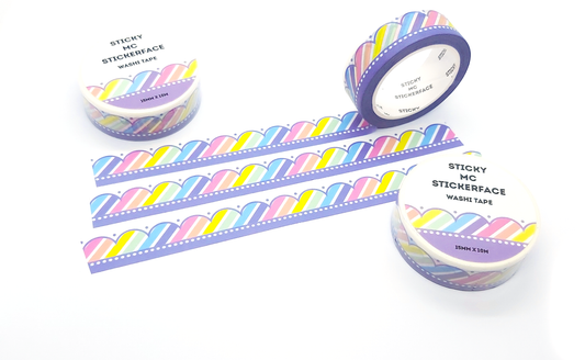 Pastel Border | Washi