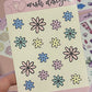 Pastel Flowers | Sticker Sheet