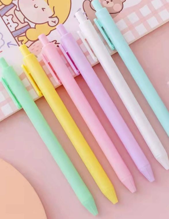 Pastel Ballpoint Pens (Set of 6)