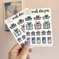 Pastel Christmas Presents | Sticker Sheet