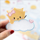 Wonton In The Sky Embroidered Sticker Patch