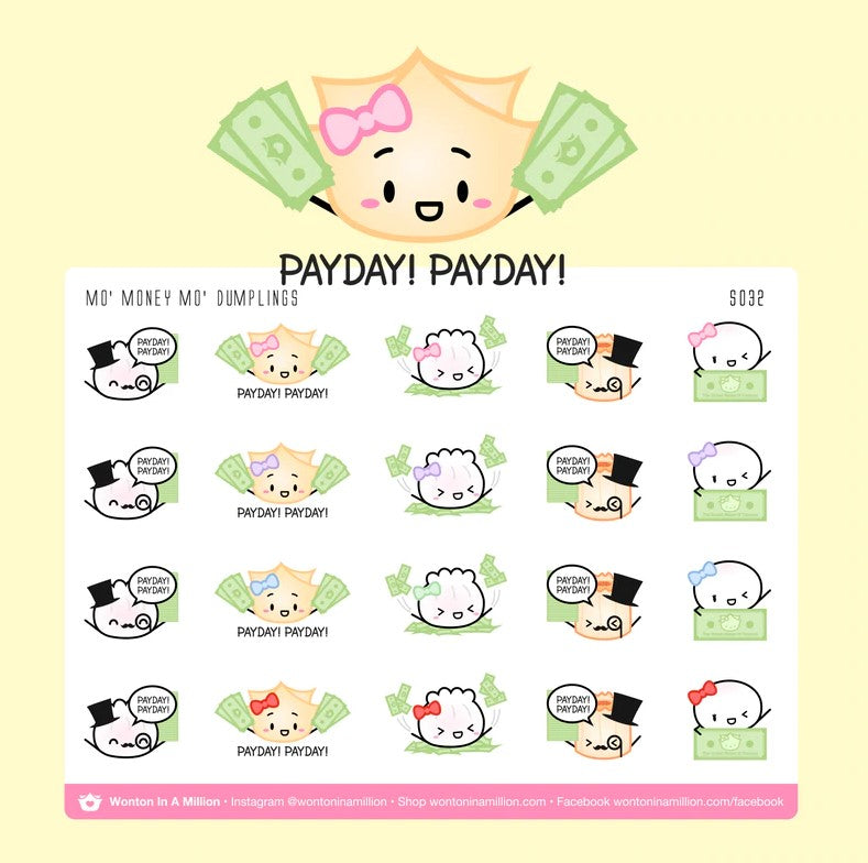 Payday | Sticker Sheet