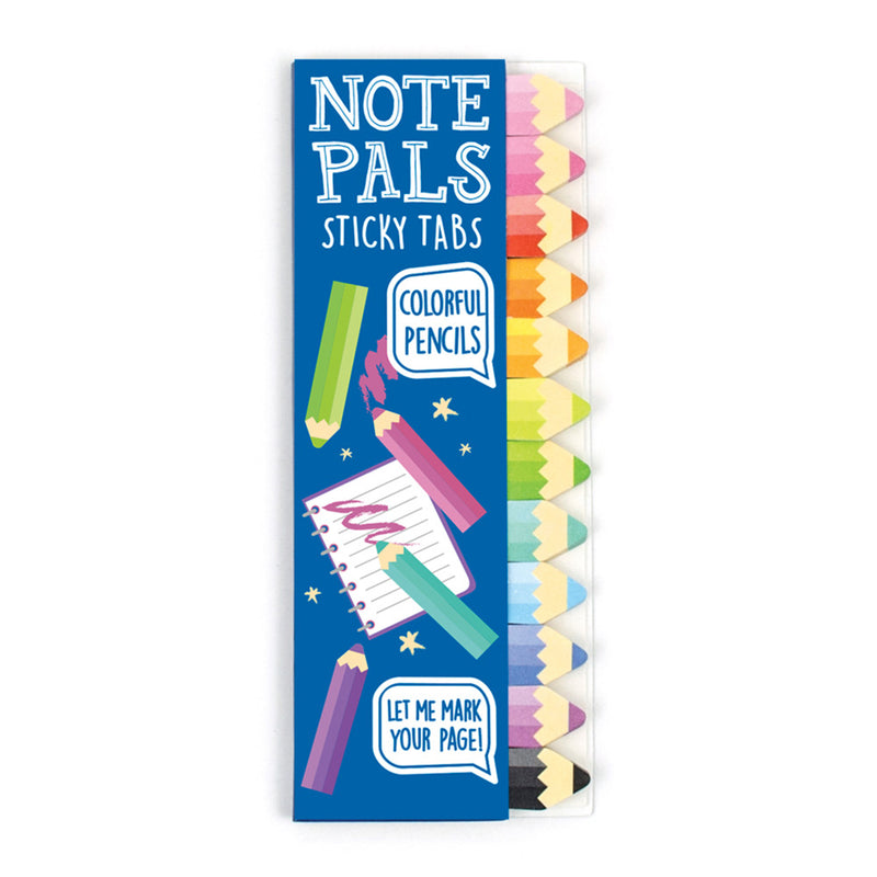 Colourful Pencils - Note Pals | Sticky Tabs