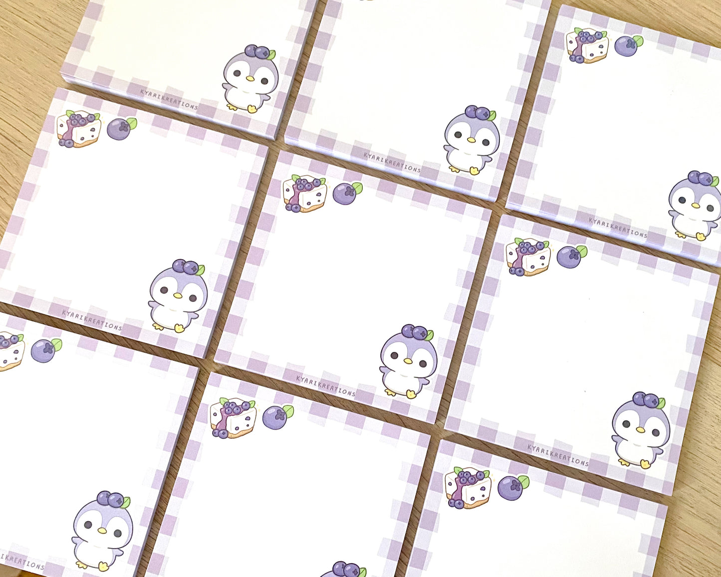 Blueberry Penguin | Notepad
