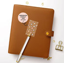 Foiled Hearts -Full Box Perforated Overlay