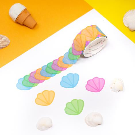 Sun's Out, Buns Out - Seashell Petails | Washi Stickers