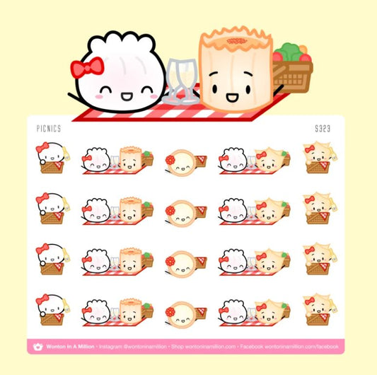 Picnics | Sticker Sheet