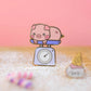 Cute Pig Cooking Scale | Enamel Pin
