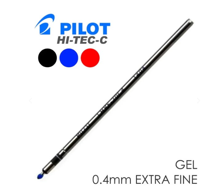 Pilot® Hi-Tec-C Slims Gel Refill Cartridge 0.4mm