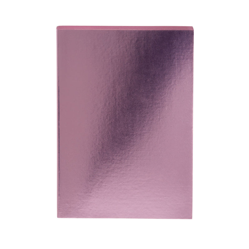 Metallic Pink - A5 Colour Block Notebook