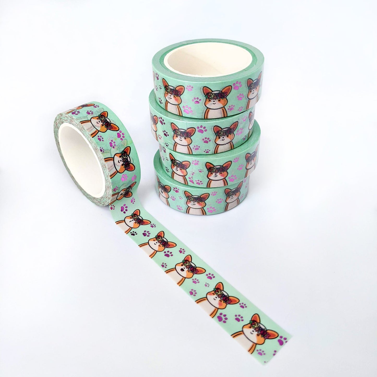 Foiled Flower Crown | Washi