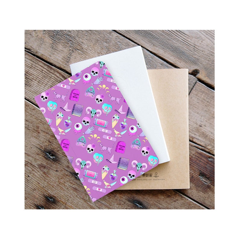 Pastel Goth (Pink) | Pocket Notebook