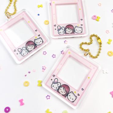 Pink Instax Photo Frame Box | Mini Washi Card