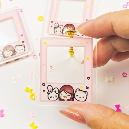 Pink Instax Photo Frame Box | Mini Washi Card