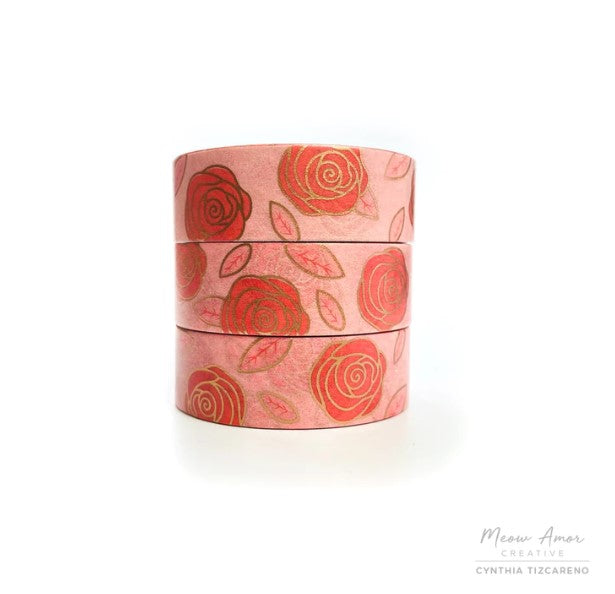 Pink Roses | Washi