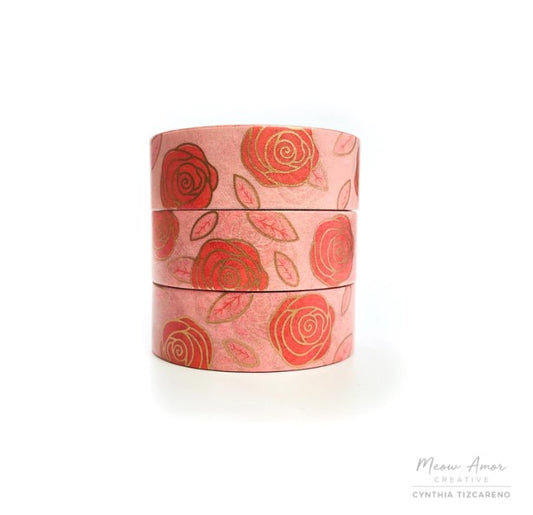 Pink Roses | Washi