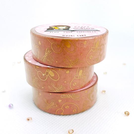 Pink Sugar Bun & Sushi Pattern | Washi