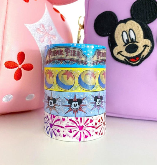 Pixar Pier | Washi (set of 4)