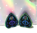 Dark Rainbow Planchette | Enamel Pin