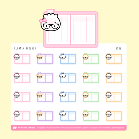 Planner Spreads | Sticker Sheet