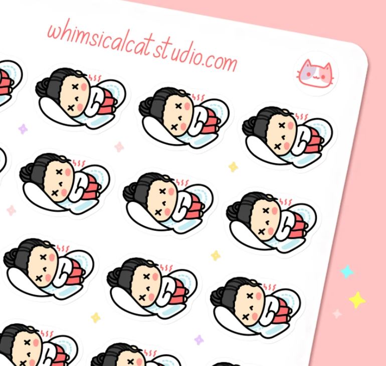 PMS Period | Sticker Sheet