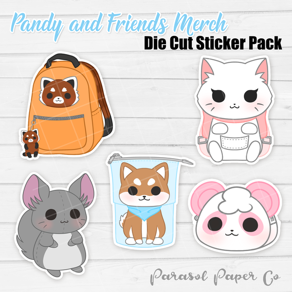 PNF Merch | Die Cut Sticker Pack
