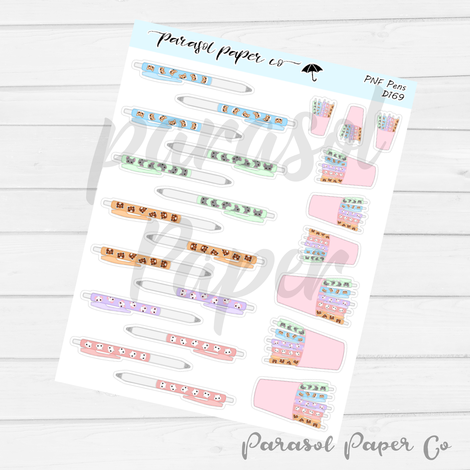 PNF Pens | Sticker Sheet