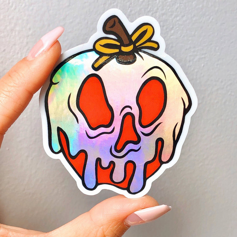 Poison Apple Snow White | Holographic Sticker