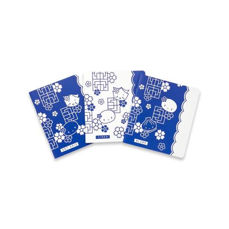 Porcelain - A5W - Variety (Set of 3) | Notebooks