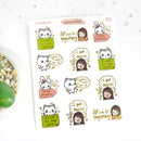 Positive Quotes | Foiled Sticker Sheet