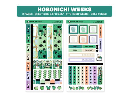 Prickly But Cute - Hobonichi Weeks Kit