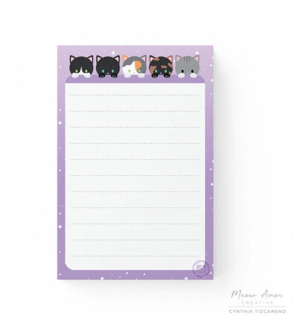 Purple Cat List | Notepad