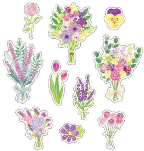 Flowers - Purple | Sticker Pack