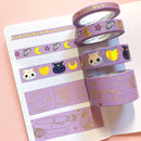Purple Moon Princess | Washi (Set of 4)