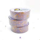 Purple Sugar Bun & Sushi Pattern | Washi
