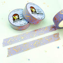 Purple Sugar Bun & Sushi Pattern | Washi