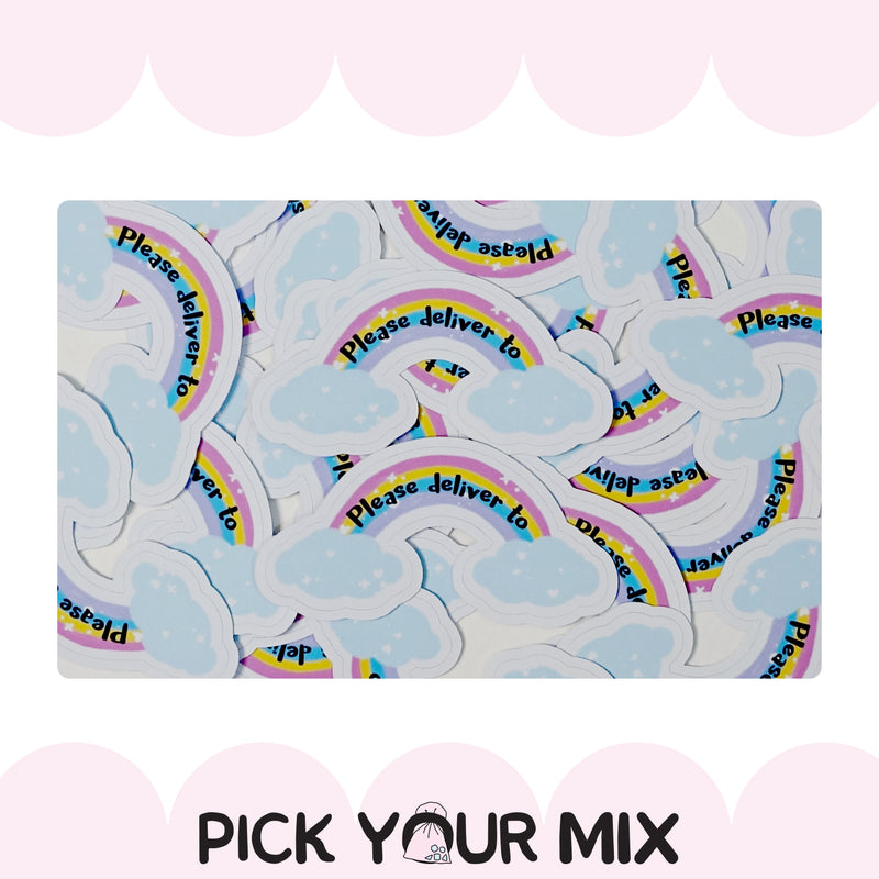 Rainbow Mail | Sticker Flake (set of 12)