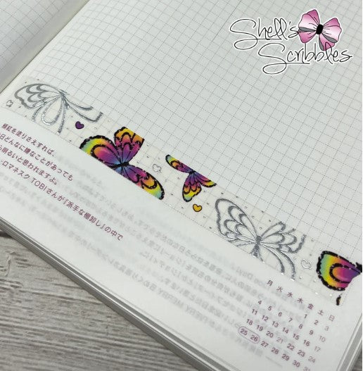 Rainbow Butterfly | Washi