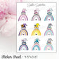 Rainbow Gnome | Sticker Sheet