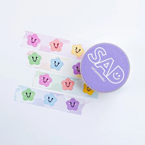 Rainbow Kawaii Stars | Washi