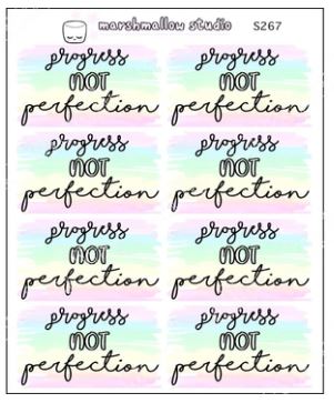 Rainbow Quote Box | Sticker Sheet