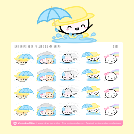 Rainy Day | Sticker Sheet
