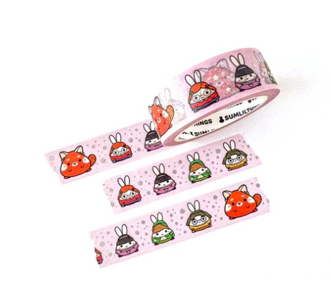 Turning a Lil' Red | Washi